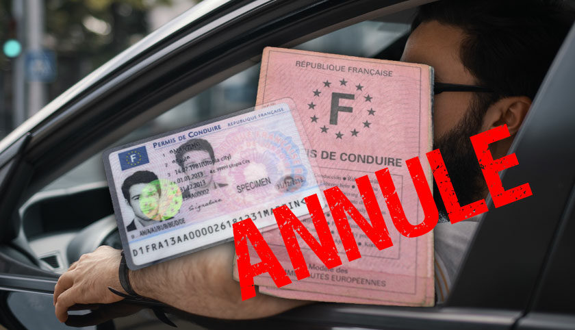 Permis Annulé !